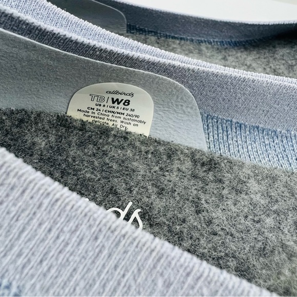 Allbirds Tree Breezers Knit Light Blue Ballet Flats Limited Edition Women’s Sz 8 - Picture 8 of 8